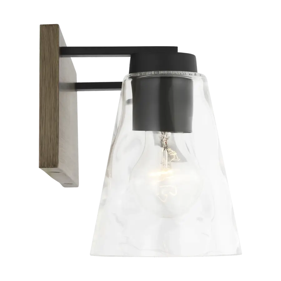 Dunton Medium Vanity Light in Midnight Black - Image 5