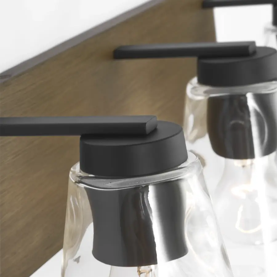 Dunton Large Vanity Light in Midnight Black - Image 3