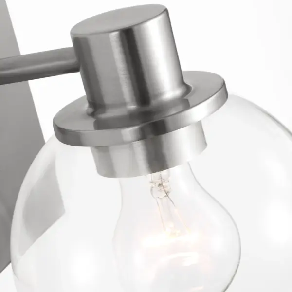Rito Small Bath Light in Brushed Nickel - Image 3