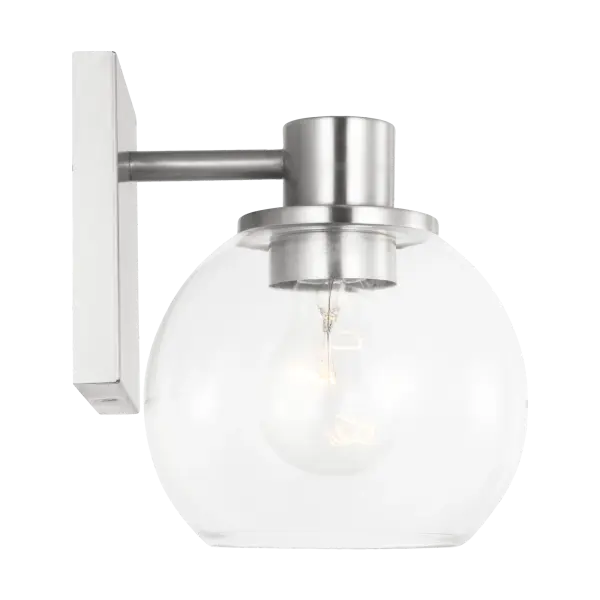 Rito Small Bath Light in Brushed Nickel - Image 6
