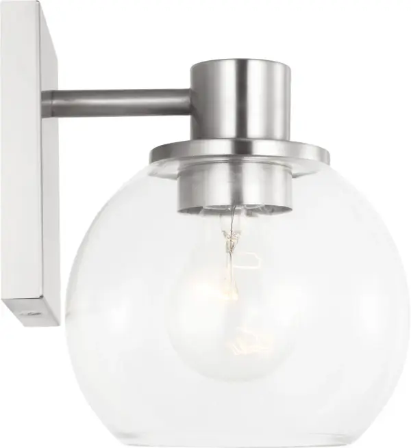 Rito Small Bath Light in Brushed Nickel - Image 8