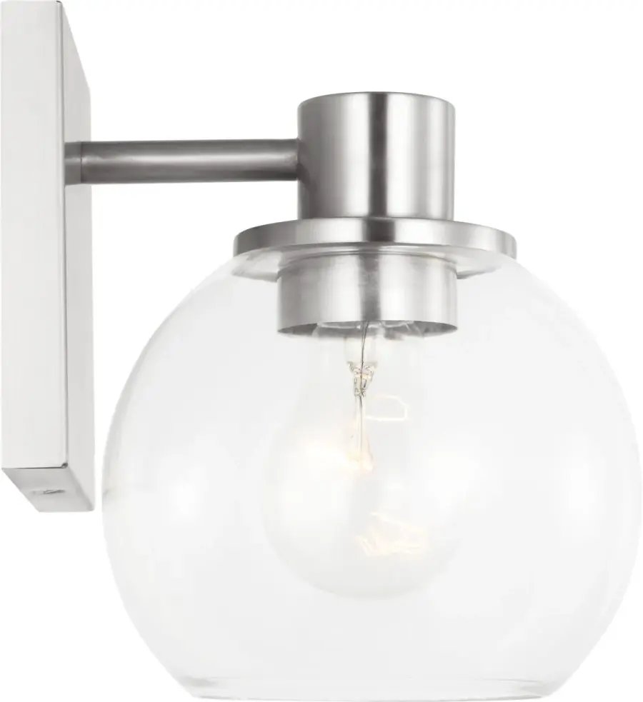 Rito Small Bath Light in Brushed Nickel - Image 8