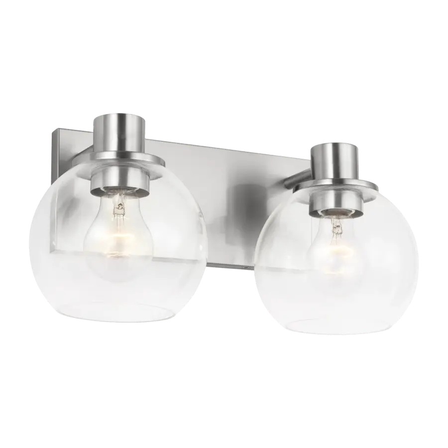 Rito Medium Bath Light in Brushed Nickel - Image 2