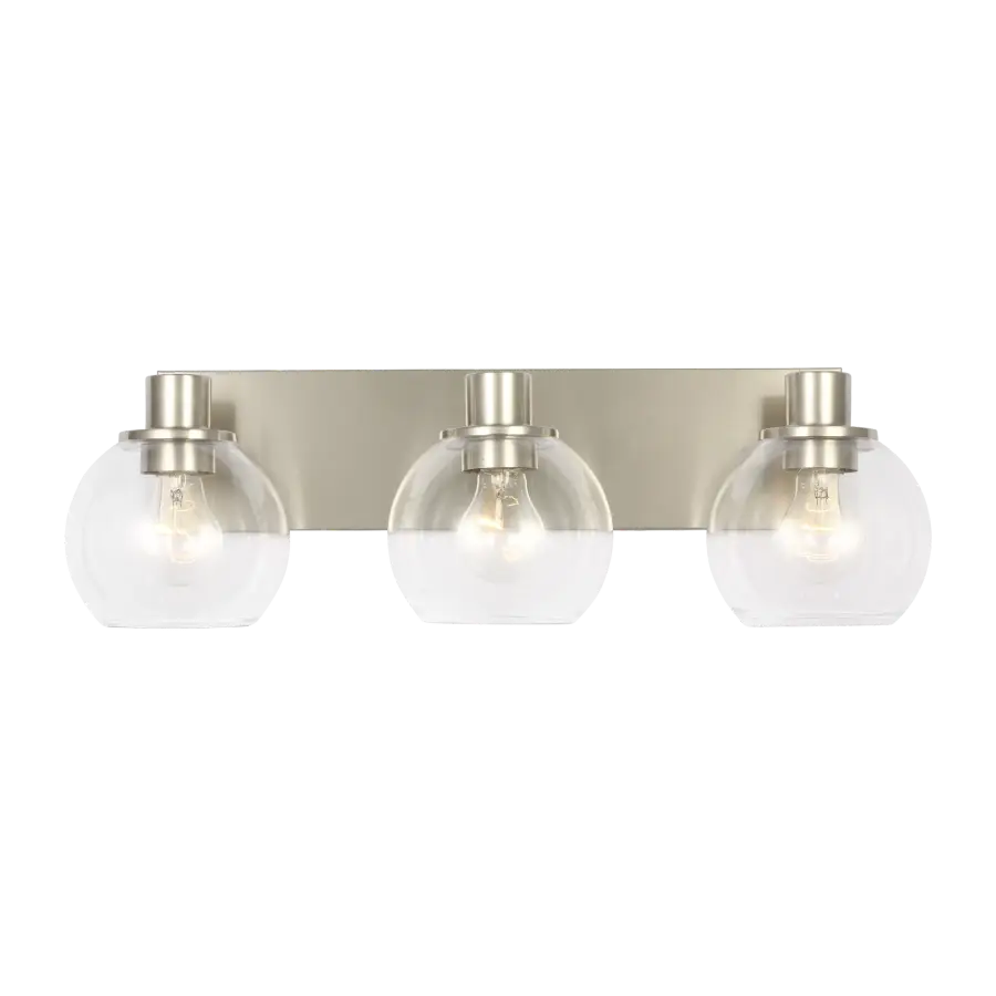 Rito Large Bath Light in Brushed Nickel - Image 1