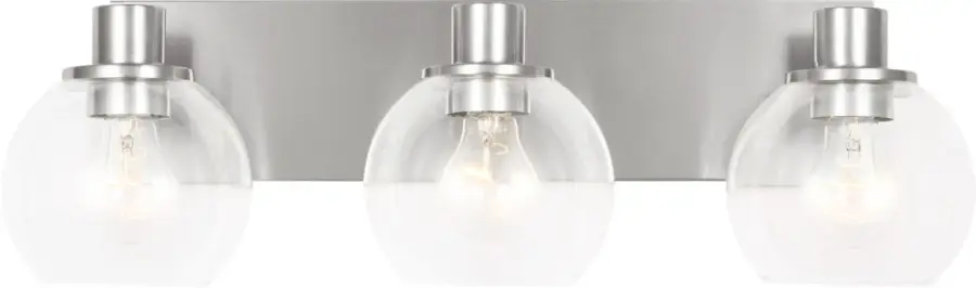 Rito Large Bath Light in Brushed Nickel - Image 6