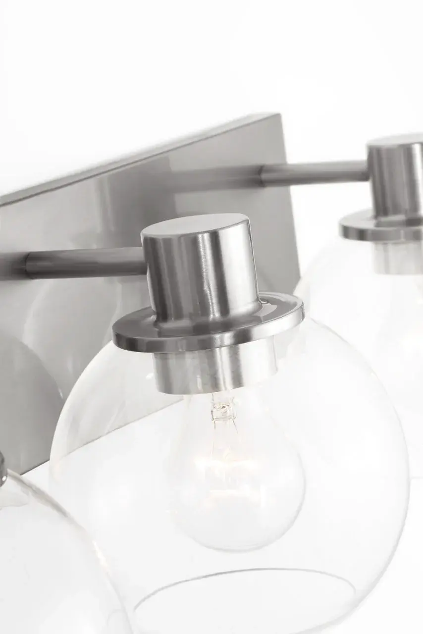 Rito Large Bath Light in Brushed Nickel - Image 7