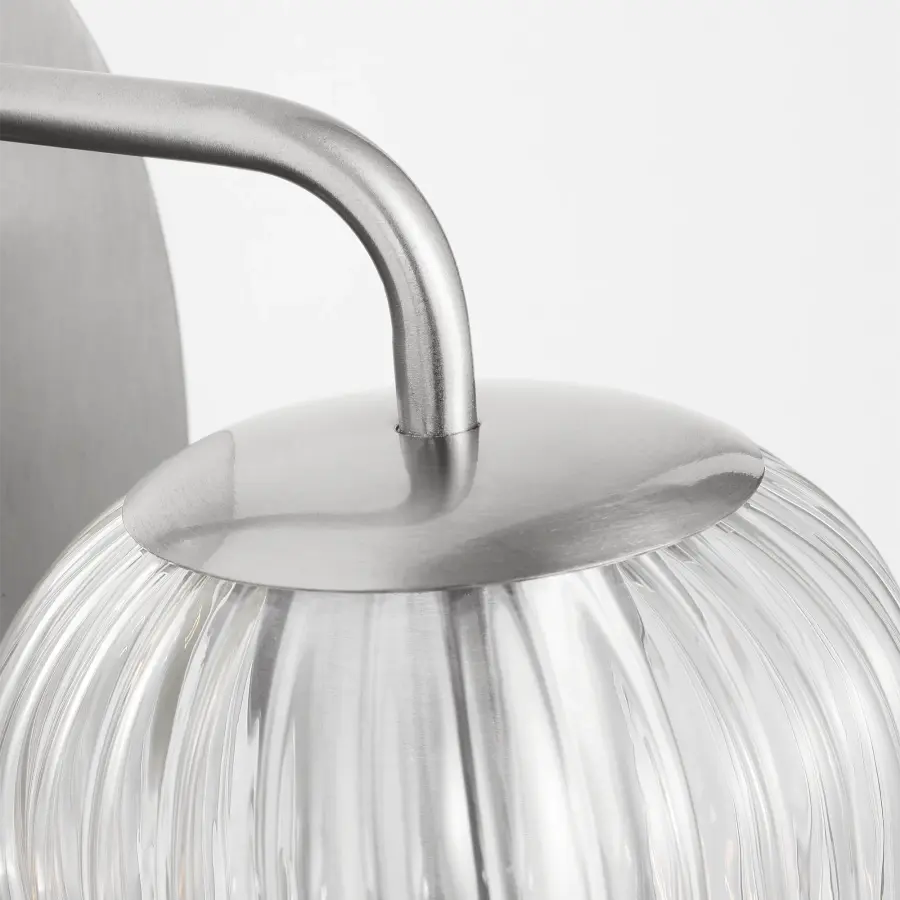 Eisele Small Sconce in Brushed Nickel - Image 4