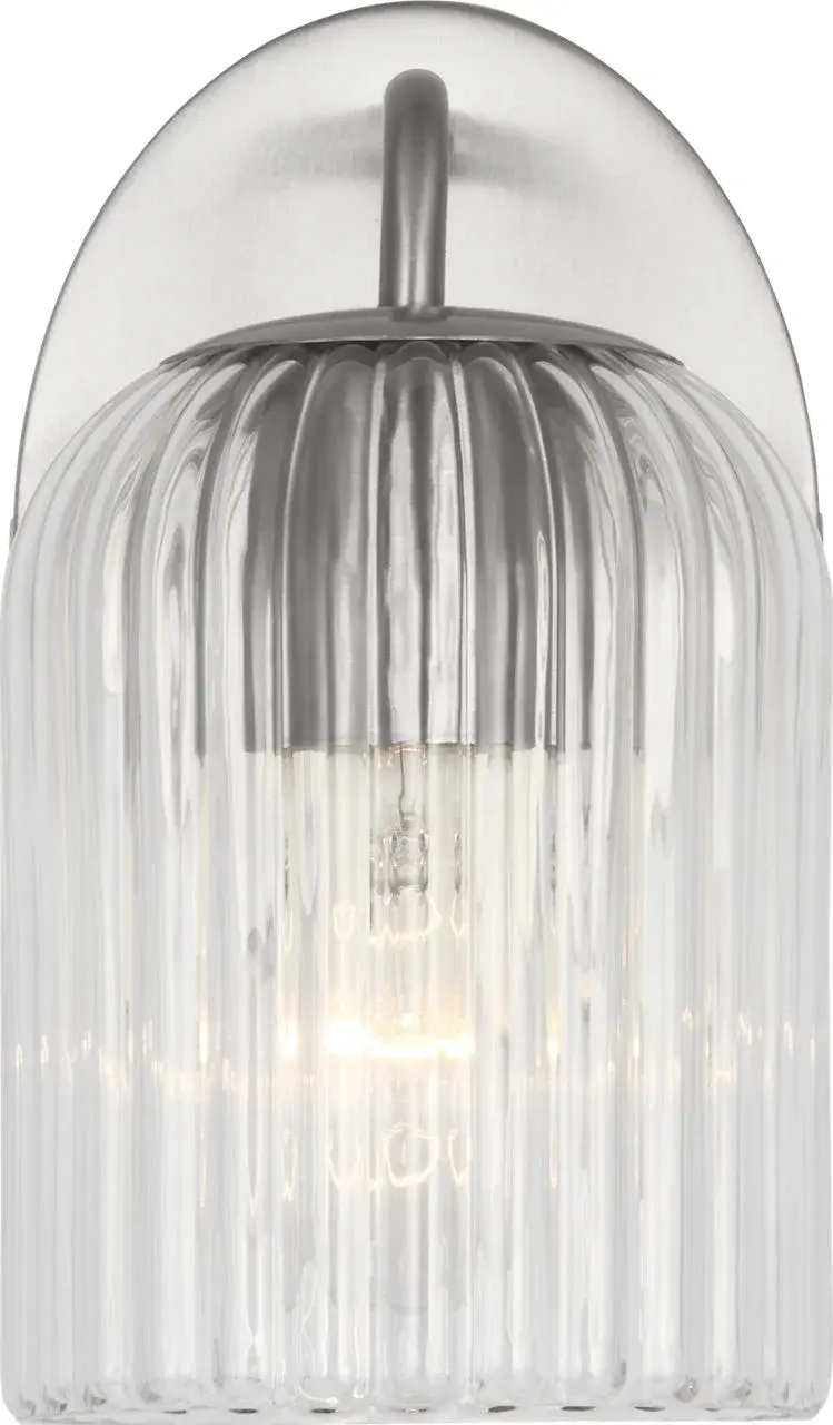 Eisele Small Sconce in Brushed Nickel - Image 9