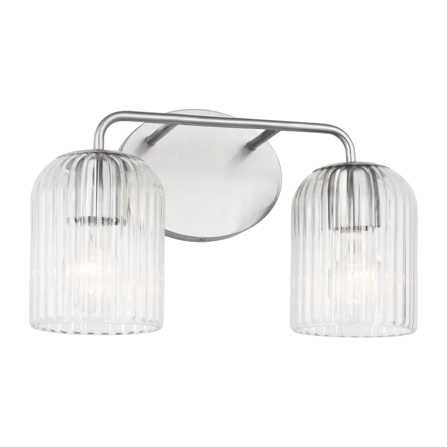 Eisele 2-Light Vanity in Brushed Nickel - Image 2