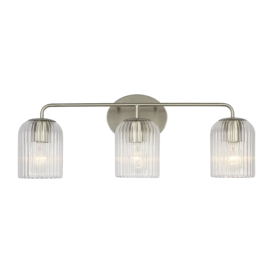 Eisele 3-Light Vanity in Brushed Nickel - Image 1