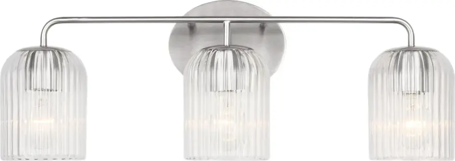 Eisele 3-Light Vanity in Brushed Nickel - Image 7