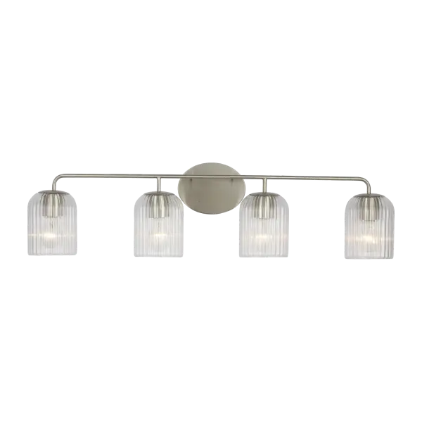 Eisele 4-Light Vanity in Brushed Nickel - Image 1