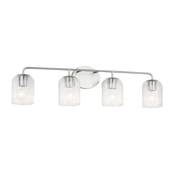 Eisele 4-Light Vanity in Brushed Nickel - Image 2