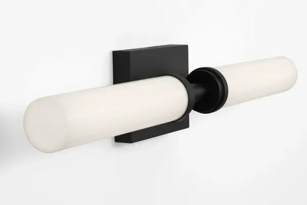 Coles 24" LED Vanity Light in Midnight Black - Image 3