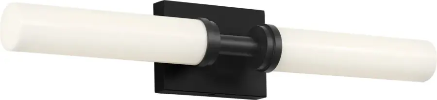 Coles 24" LED Vanity Light in Midnight Black - Image 4