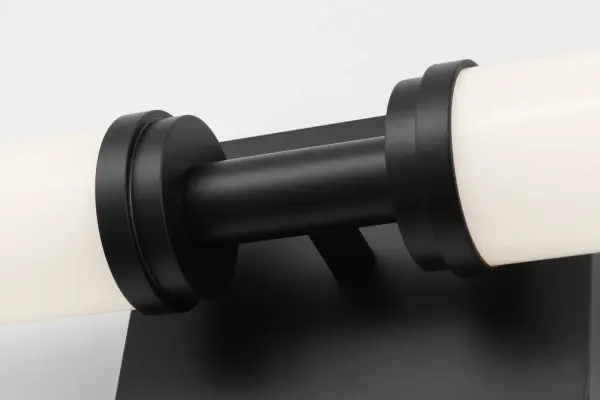 Coles 24" LED Vanity Light in Midnight Black - Image 5