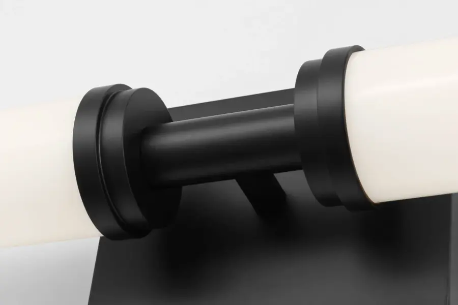 Coles 24" LED Vanity Light in Midnight Black - Image 5