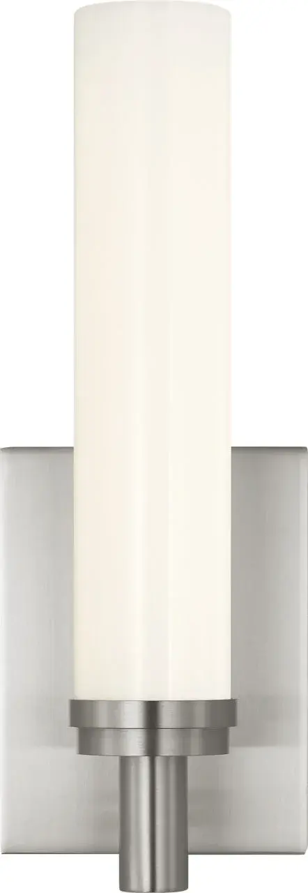 Coles 13" LED Vanity Light in Brushed Nickel - Image 1