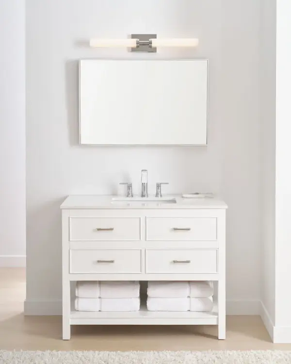 Coles 30" LED Vanity Light in Chrome - Image 8