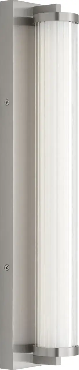 Modern Vanity Light with Textured Glass and Efficient LED Technology - Image 3