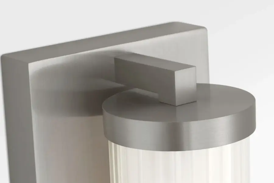 Modern Vanity Light with Textured Glass and Efficient LED Technology - Image 5