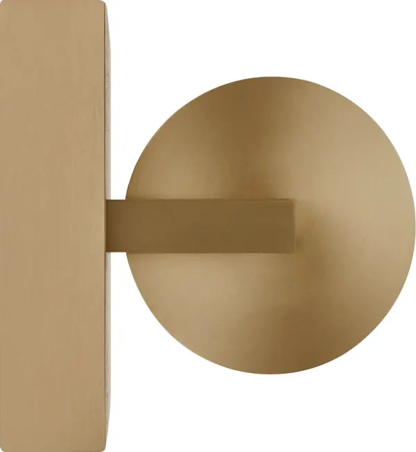 Weston 22" LED Vanity Light in Satin Brass - Image 4