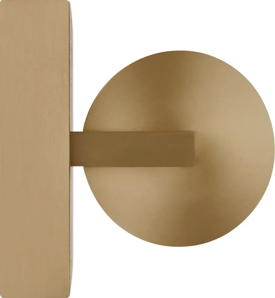 Weston 22" LED Vanity Light in Satin Brass - Image 4