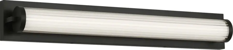 Weston 28" LED Vanity Light in Midnight Black - Image 1