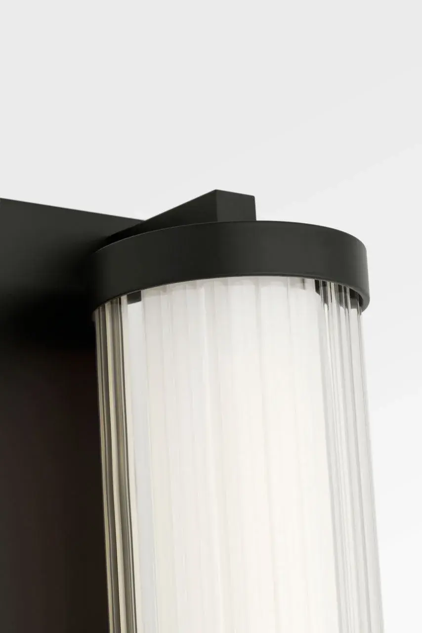 Weston 28" LED Vanity Light in Midnight Black - Image 2
