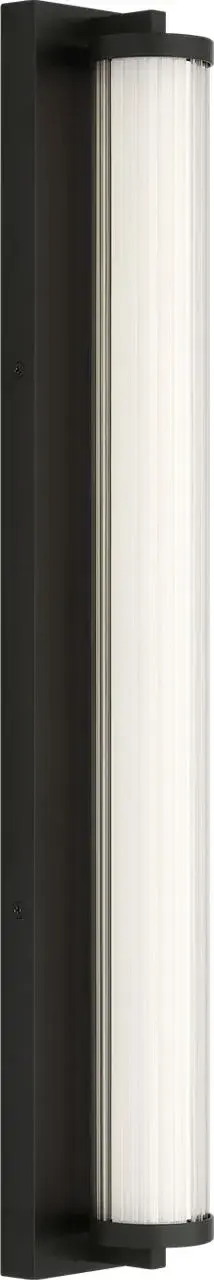 Weston 28" LED Vanity Light in Midnight Black - Image 3