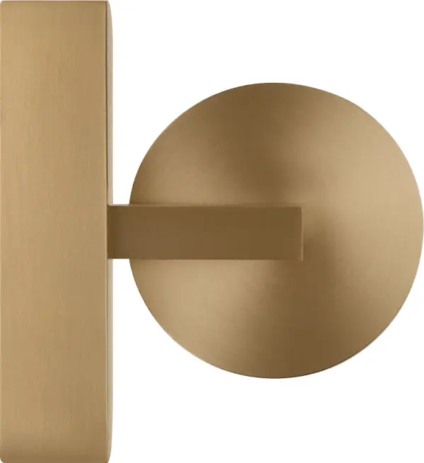 Weston 28" LED Vanity Light in Satin Brass - Image 3