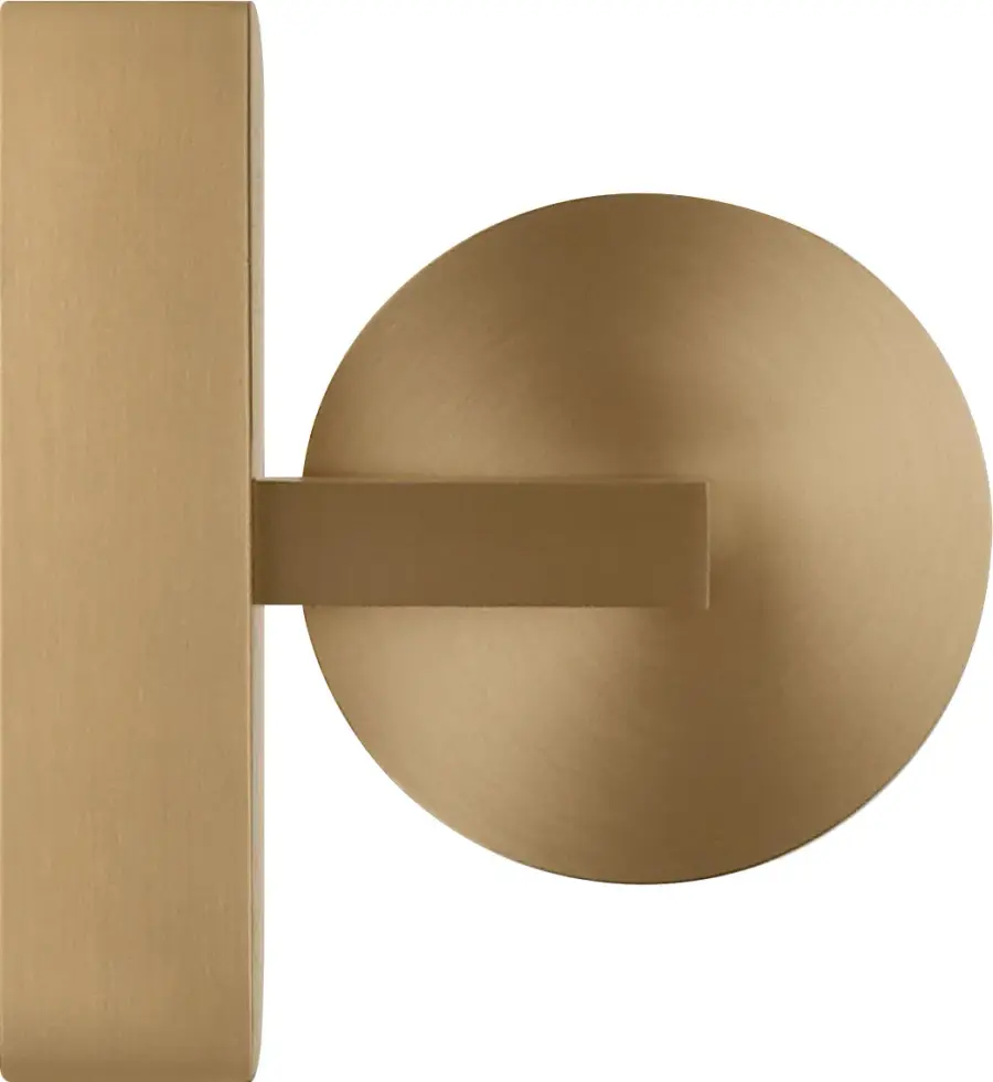Weston 28" LED Vanity Light in Satin Brass - Image 3