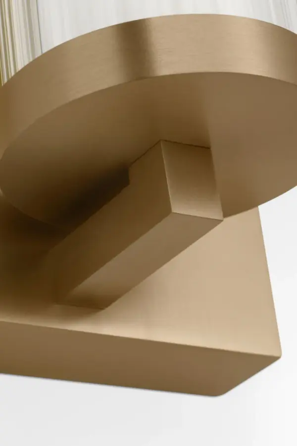 Weston 28" LED Vanity Light in Satin Brass - Image 7
