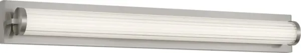 Weston 34" LED Vanity Light in Brushed Nickel - Image 1