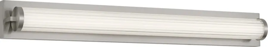 Weston 34" LED Vanity Light in Brushed Nickel - Image 1
