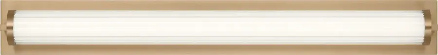 Weston 34" LED Vanity Light in Satin Brass - Image 6