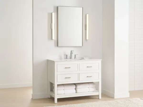 Cavitt 24" LED Vanity Light in Chrome - Image 8