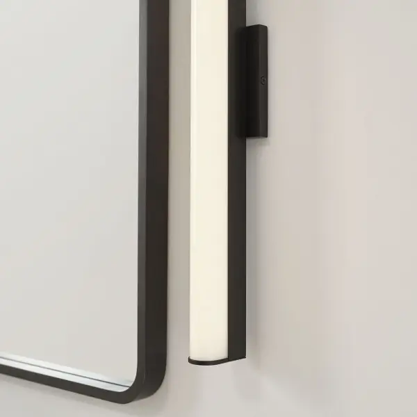 Cavitt 24" LED Vanity Light in Midnight Black - Image 9