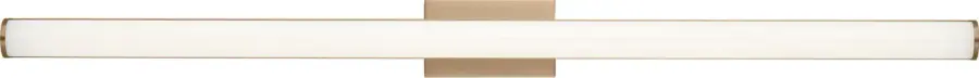 Cavitt 36" LED Vanity Light in Satin Brass - Image 2