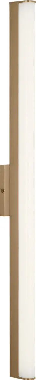 Cavitt 36" LED Vanity Light in Satin Brass - Image 3