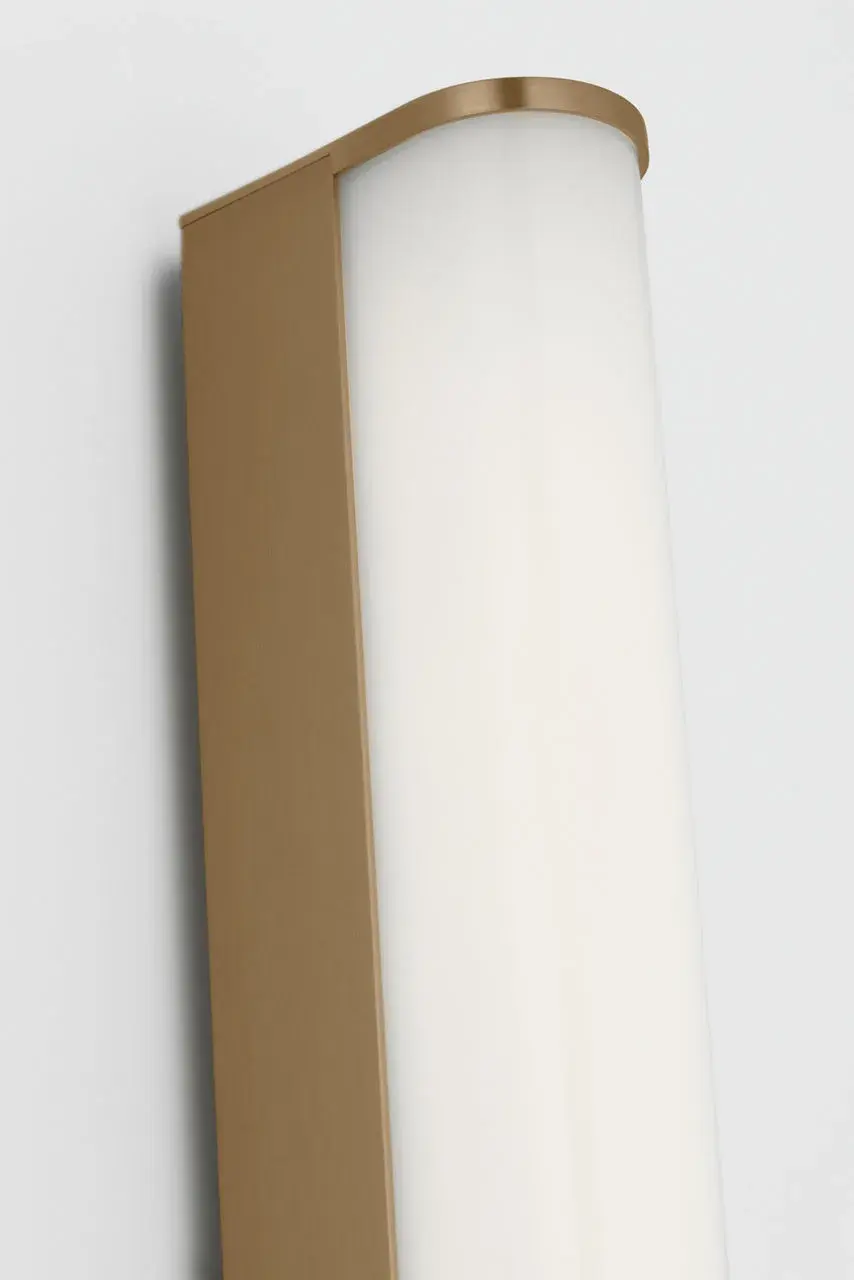 Cavitt 36" LED Vanity Light in Satin Brass - Image 4