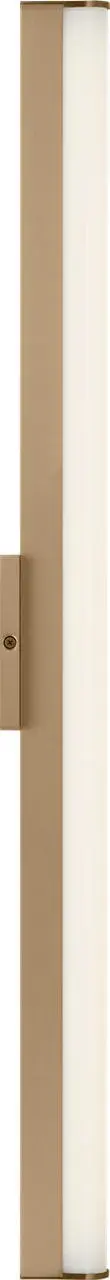 Cavitt 36" LED Vanity Light in Satin Brass - Image 6