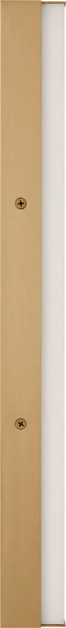 Panna 18" LED Vanity Light in Satin Brass - Image 3