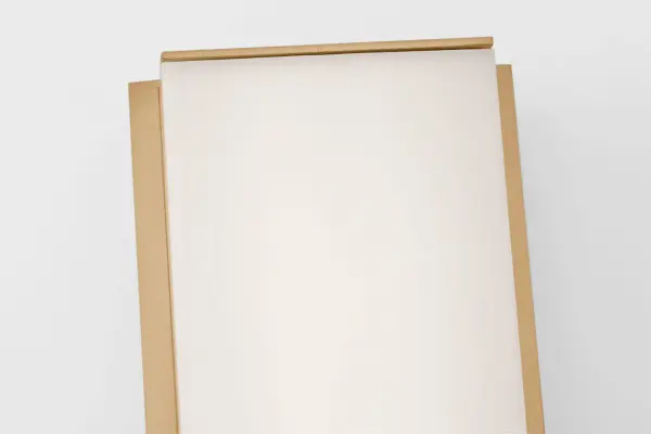 Panna 18" LED Vanity Light in Satin Brass - Image 6