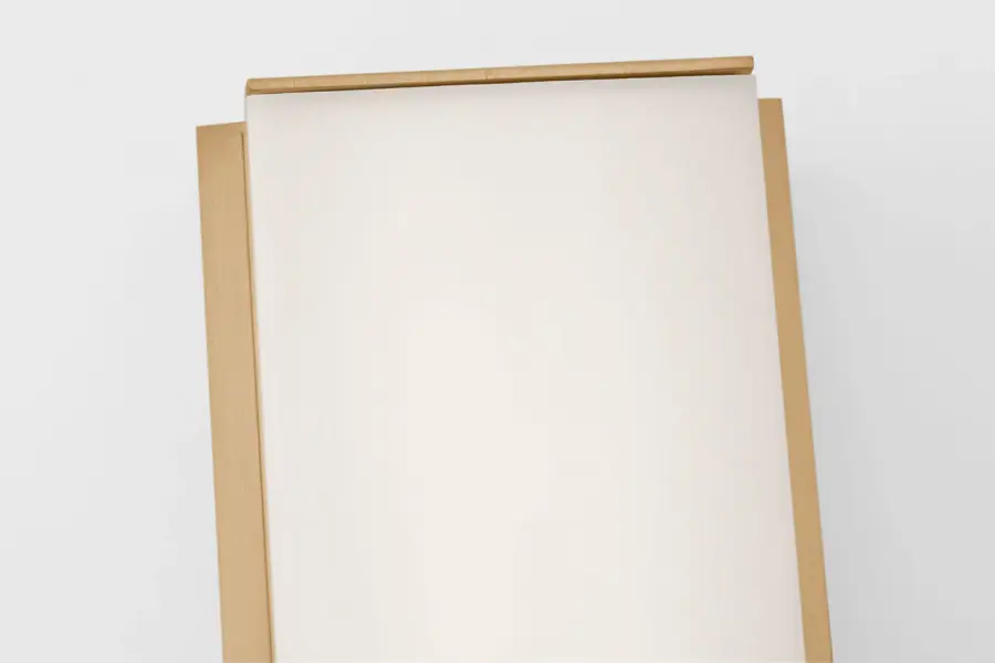 Panna 18" LED Vanity Light in Satin Brass - Image 6