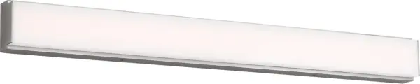 Panna 30" LED Vanity Light in Brushed Nickel - Image 1
