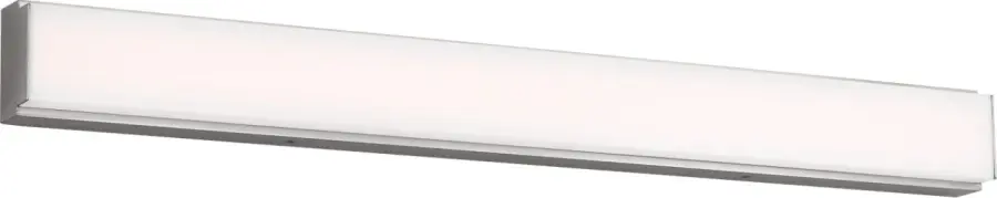 Panna 30" LED Vanity Light in Brushed Nickel - Image 1