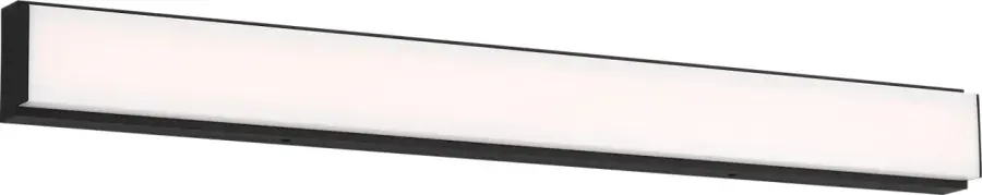 Panna 30" LED Vanity Light in Midnight Black - Image 1