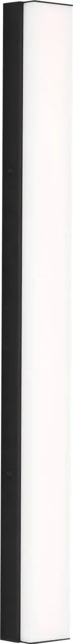 Panna 30" LED Vanity Light in Midnight Black - Image 4
