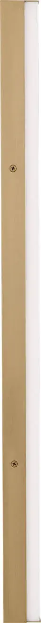 Panna 30" LED Vanity Light in Satin Brass - Image 5
